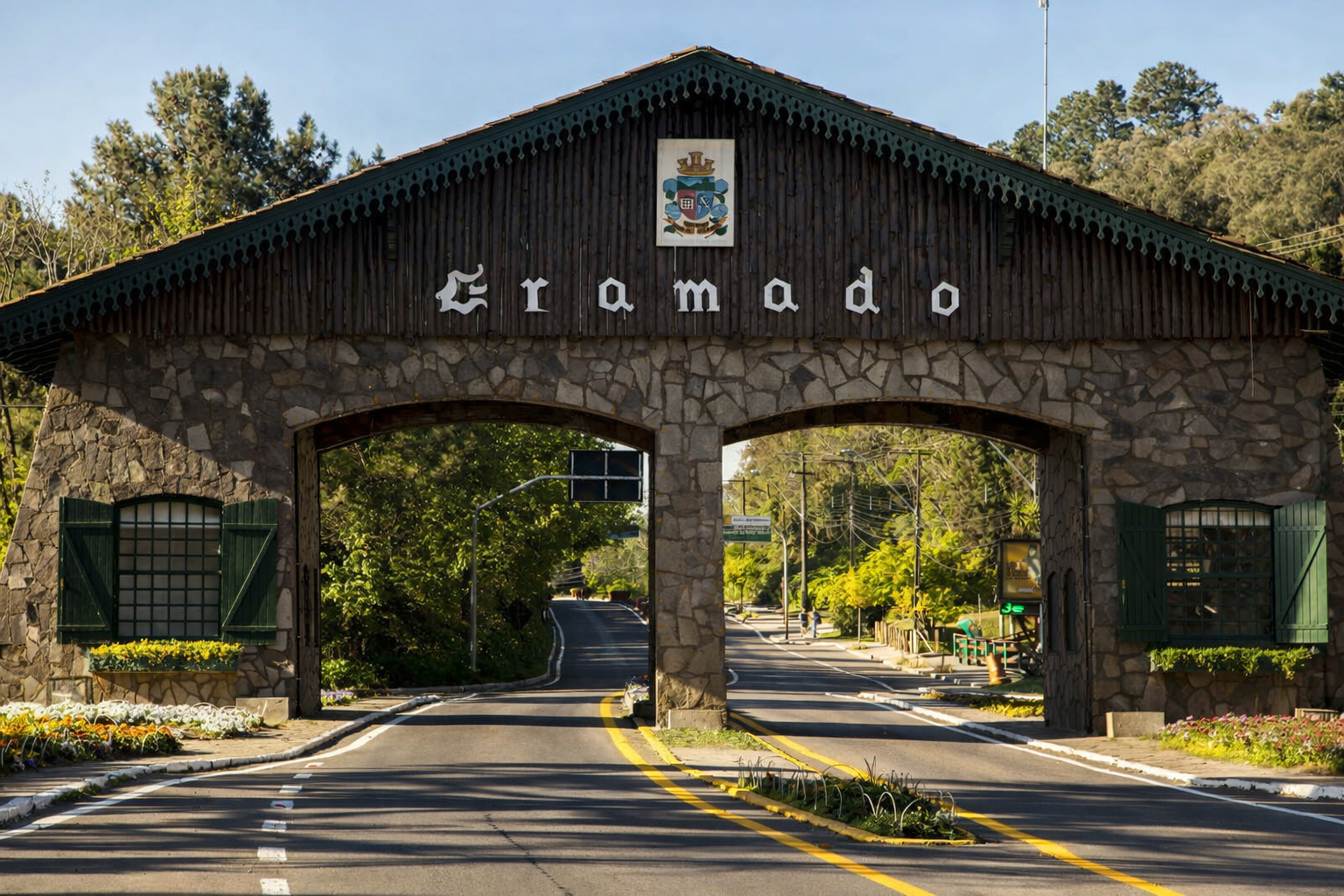 Pórtico de entrada de Gramado